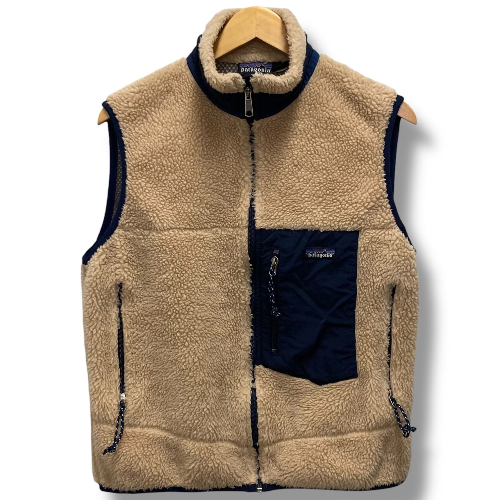 patagonia フリース ベスト M ベージュ patagonia (パタゴニア) レトロX ボアフリースベスト 00年製