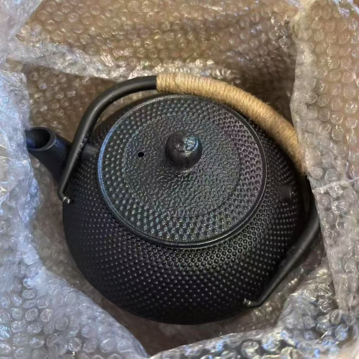 新品】1.2L 南部鉄器 鉄瓶 鉄器 急須 おしゃれ IH 対応 ガス火