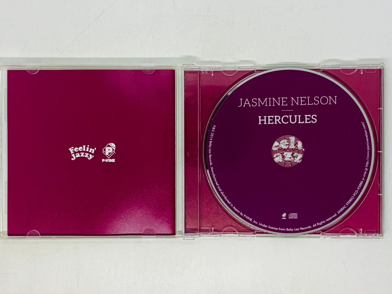 CD JASMINE NELSON HERCULES / ジャスミン・ネルソン / PCD-93886 アルバム JAZZ ジャズ Z42