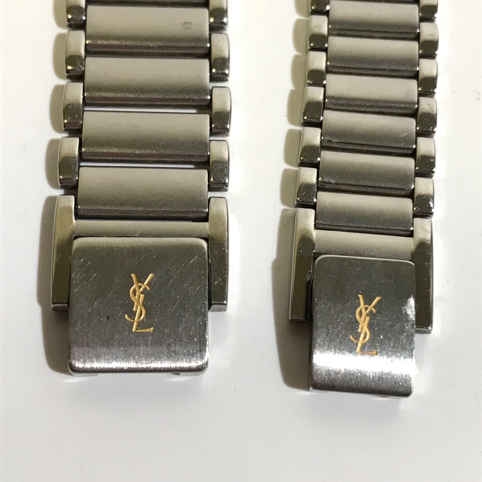 YVES SAINT LAURENT イブサンローラン YSL 腕時計 スクエア クォーツ 