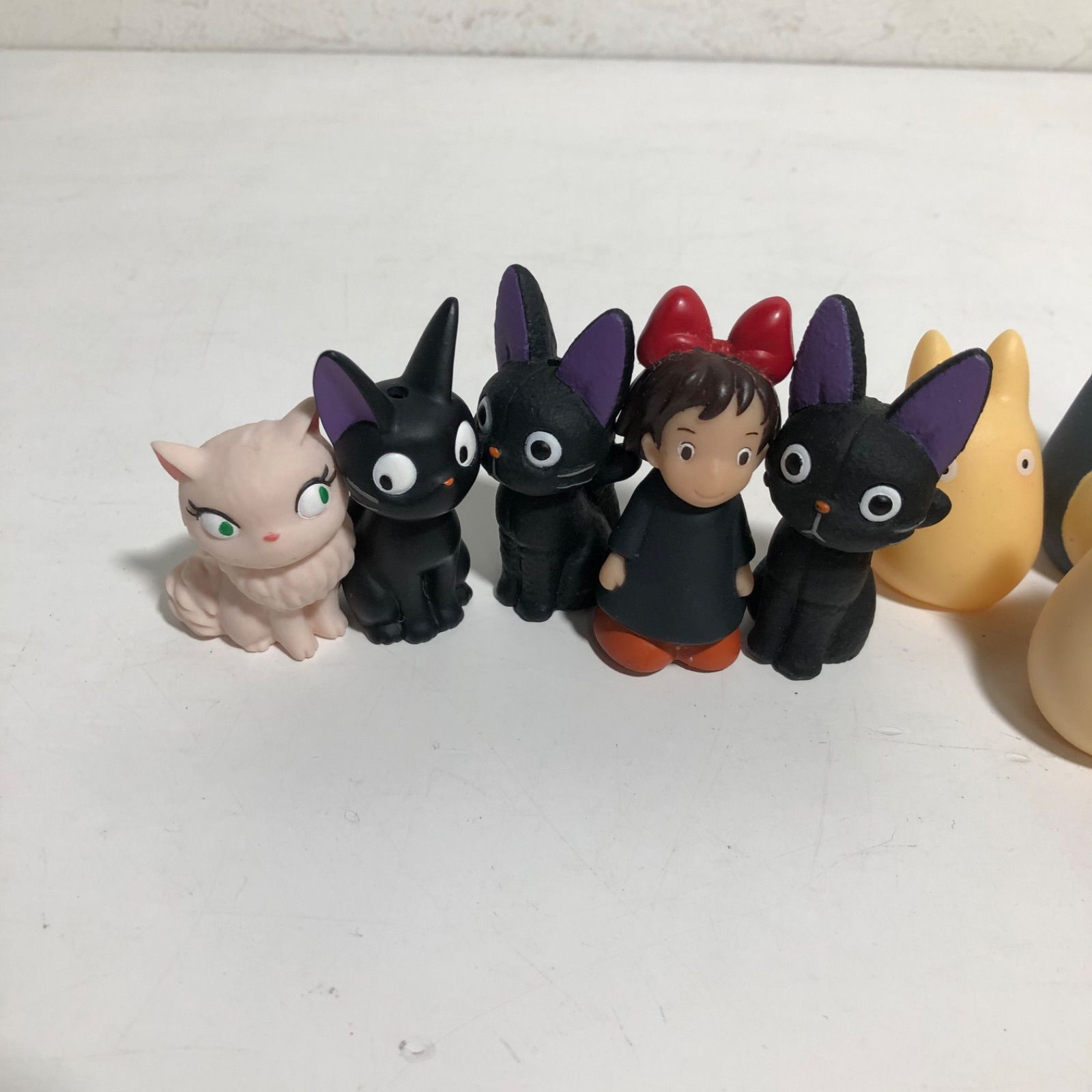 ☆ジブリ ソフビ 指人形 42点 まとめ売り となりのトトロ、千と千尋の