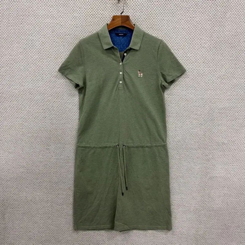 美品】HAZZYS 165 ポロワンピース - メルカリ
