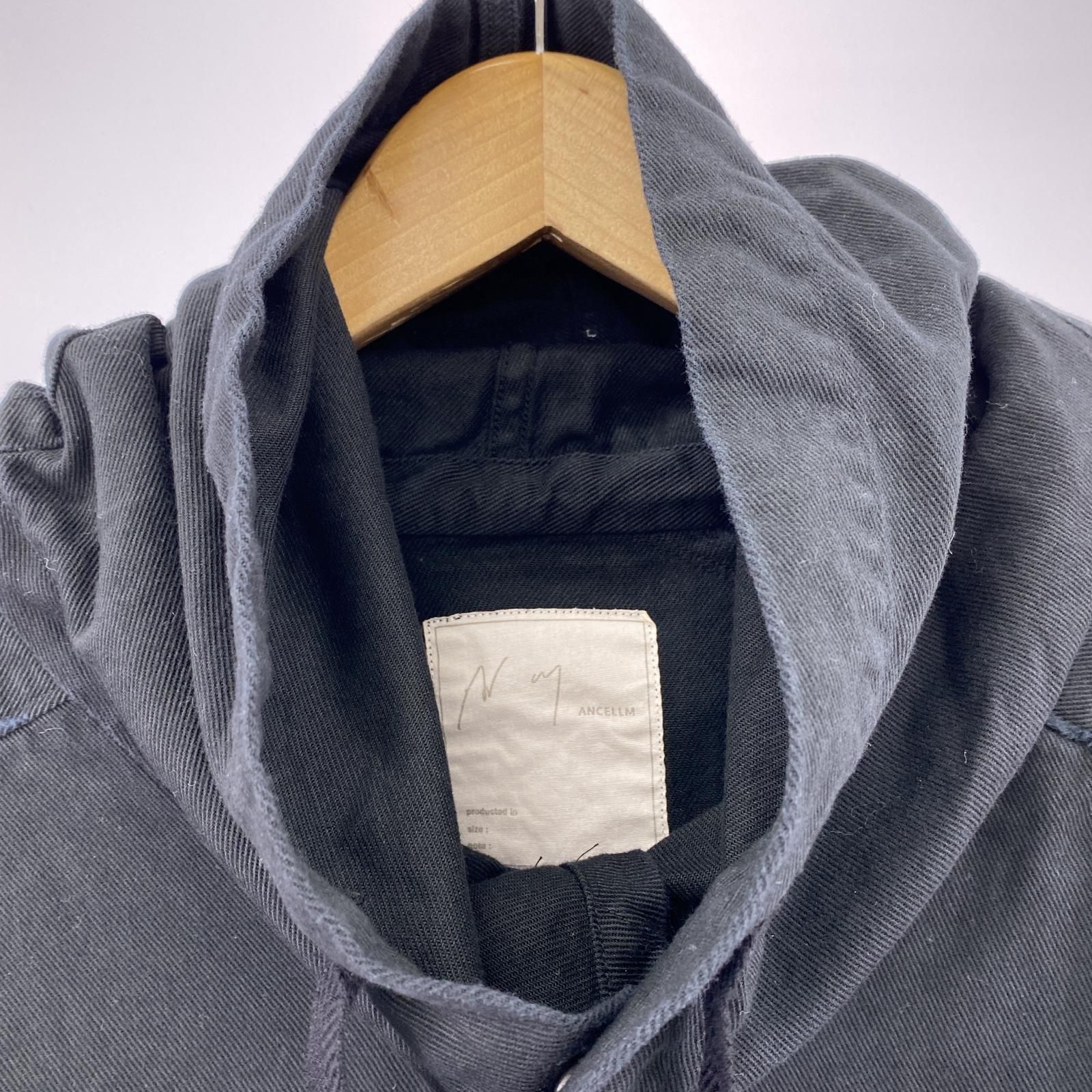 ANCELLM DRILL HOODIE JACKET 2 ブラック - メルカリ