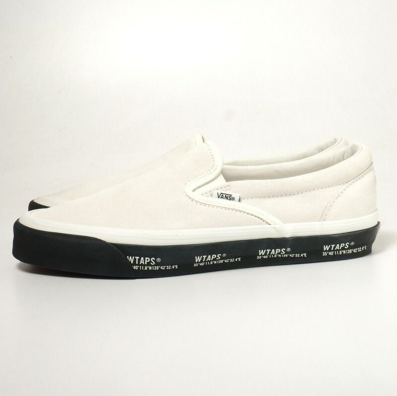 □未使用品□2020年製□WTAPS×VANS OG CLASSIC SLIP-ON LX 