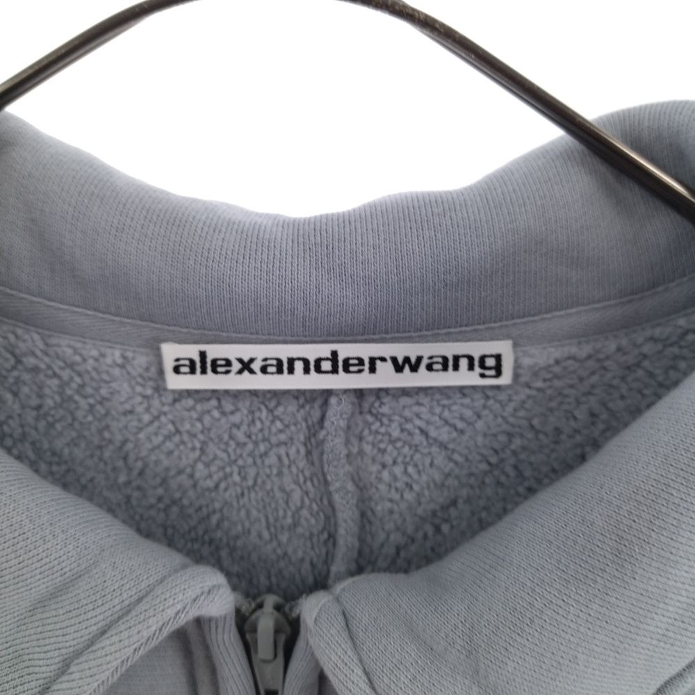 ALEXANDER WANG (アレキサンダーワン) 23SS HALF ZIP SWEATSHIRT
