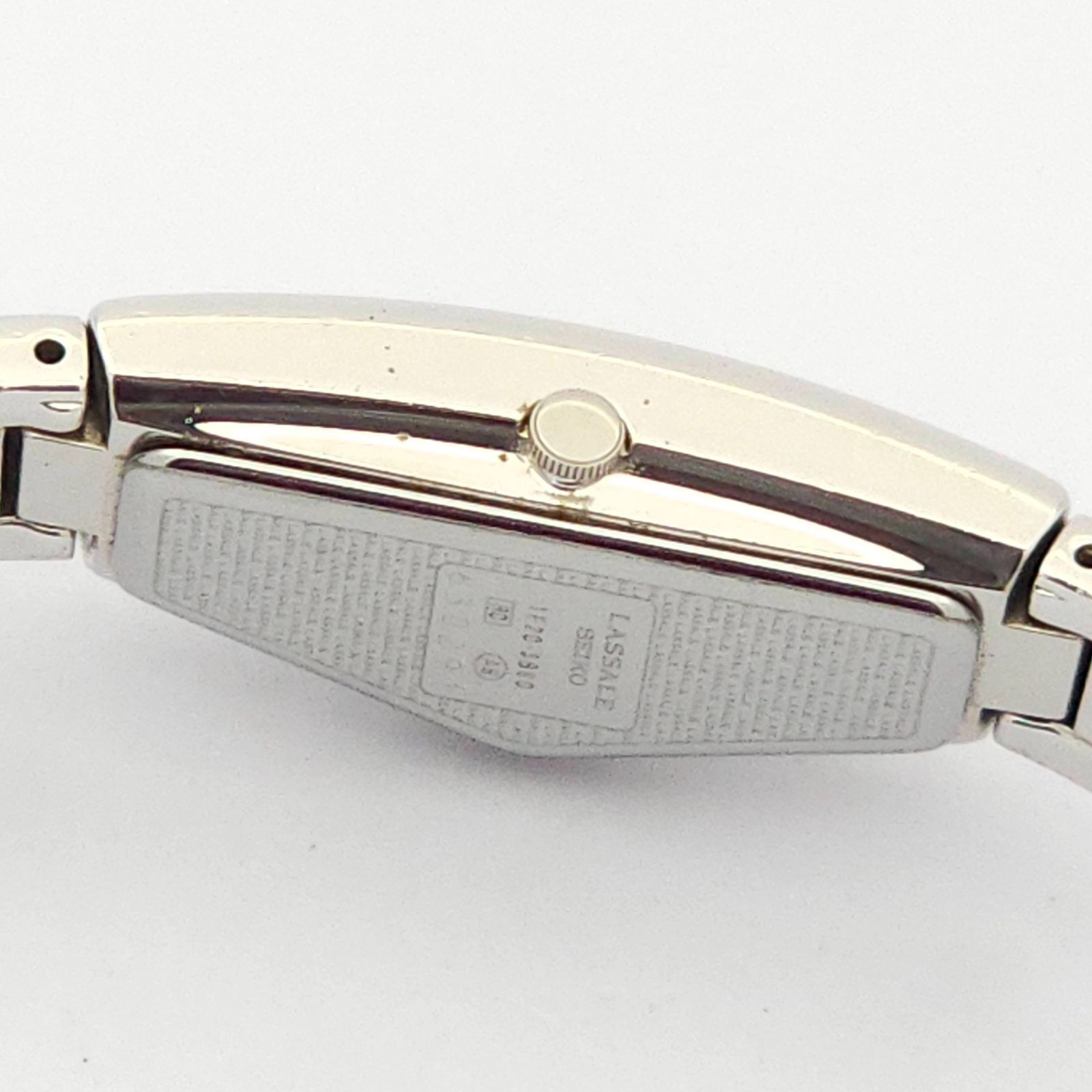 SEIKO セイコー ラサール 1E20-3B60 QZ 動作品 ピンク - メルカリ
