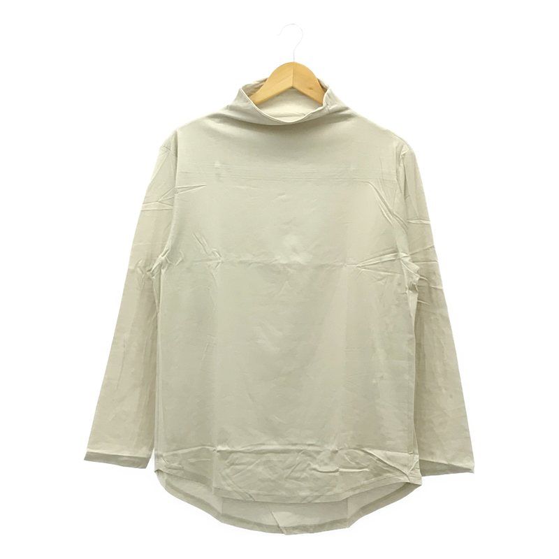 【新品】  prasthana / プラスターナ | ultima hi neck Tシャツ | M | グレージュ | メンズ