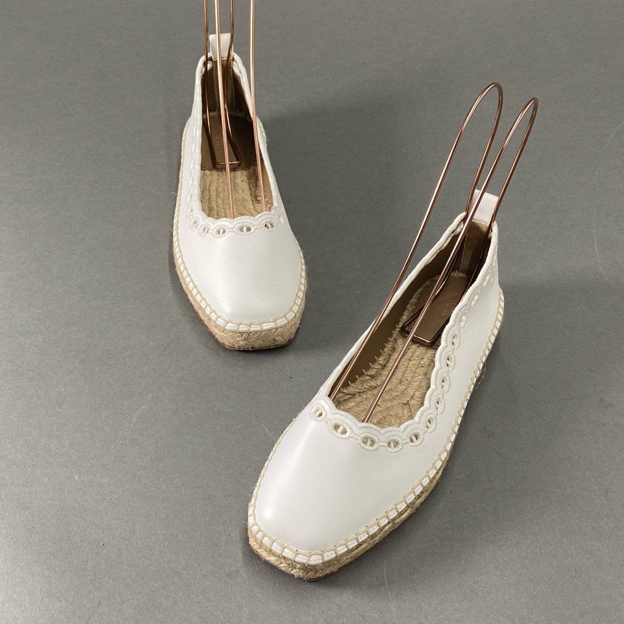 3i27 《美品》 HERMES エルメス グアパ エスパドリーユ スリッポン