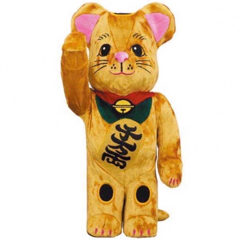 BE@RBRICK 招き猫 金 着ぐるみ版 400% 東京スカイツリータウン