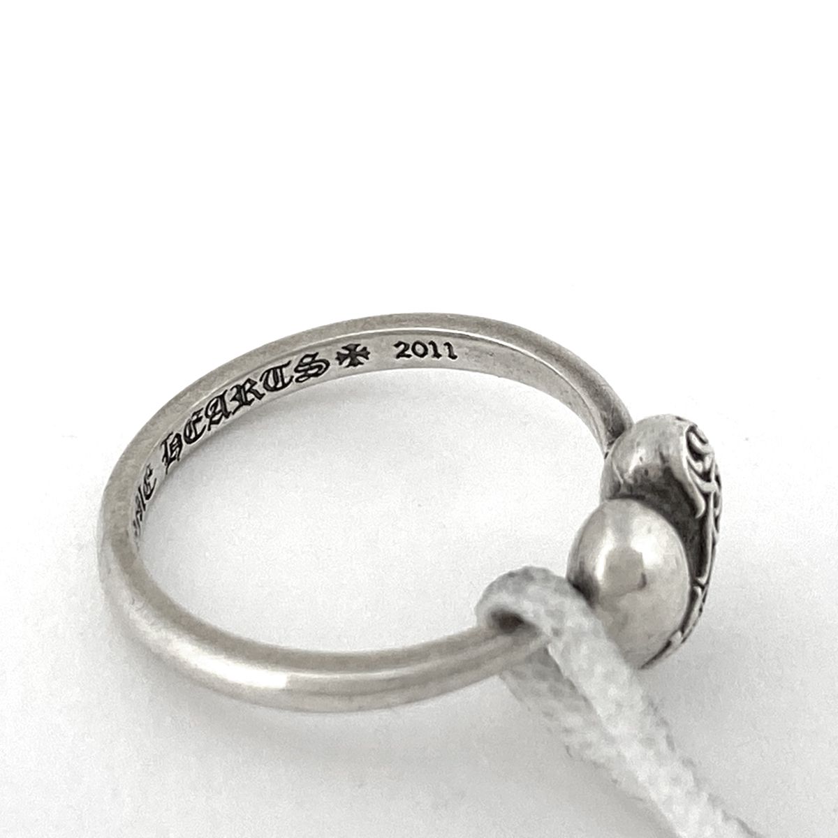 クロムハーツ chrome hearts バブルガムリング　9号 クロムハーツ CHROME HEARTS バブルガム ハート リング 指輪 9号