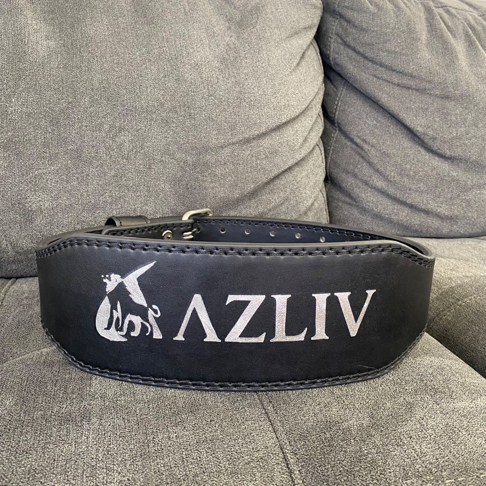 AZLIV トレーニングベルト 黒 Mサイズ