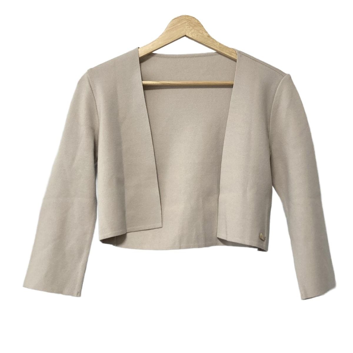 FOXEY　ボレロ　ベージュ　F FOXEY(フォクシー) ボレロ サイズ38 M レディース新品同様