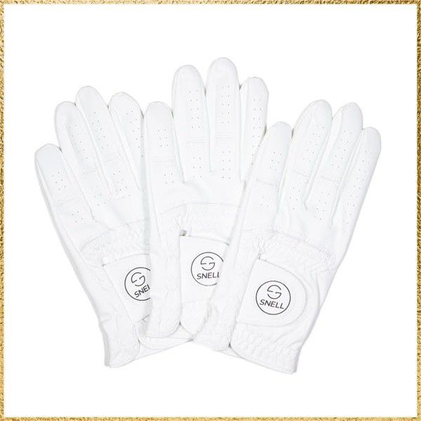 新品送料無料Size:24 ３枚セットソフト・ロングラスティング・グローブMY TOUR GLOVE/SOFT LONG-LASTING GLOVE by Snell Golf (24)