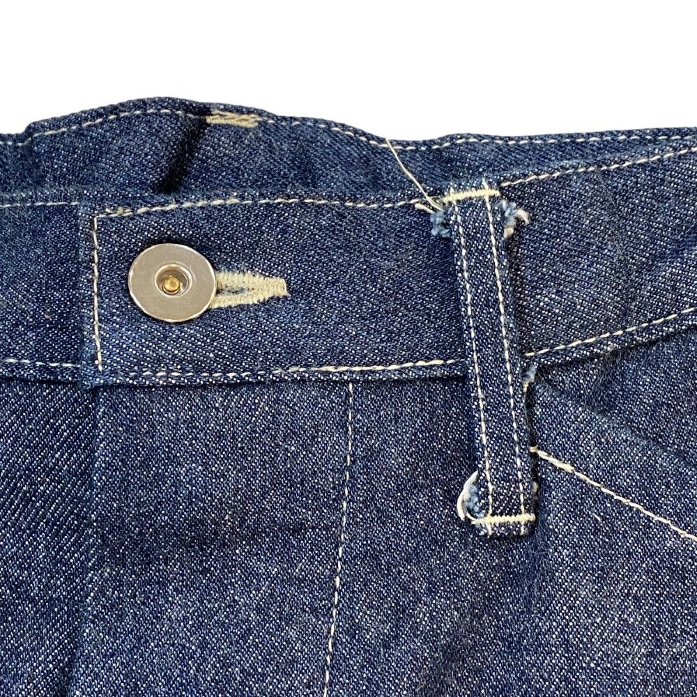 MAATEE&SONS WORK TROUSERS INDIGO ワイドデニムパンツ サイズ2 