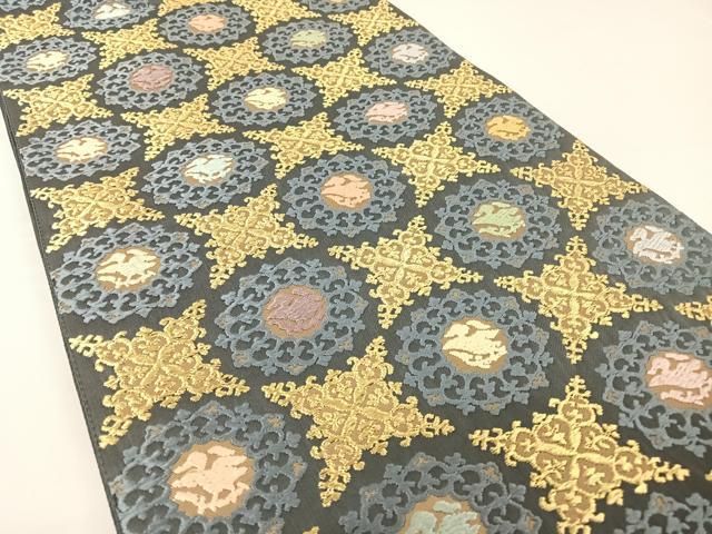 平和屋着物○皇室・伊勢神宮御用 御御帯 山口美術織物 山口弘躬監修 六