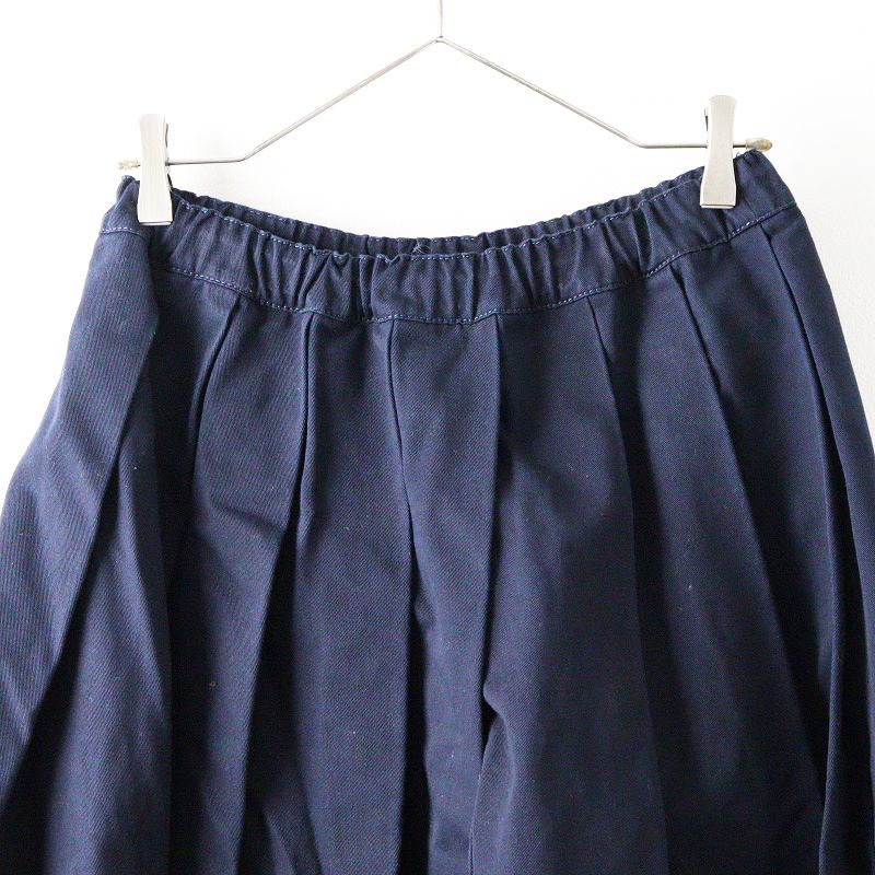 コムデギャルソンコムデギャルソン　コムコム　プリーツスカート　ネイビー　S COMME des GARCONSのフリマアイテム一覧
