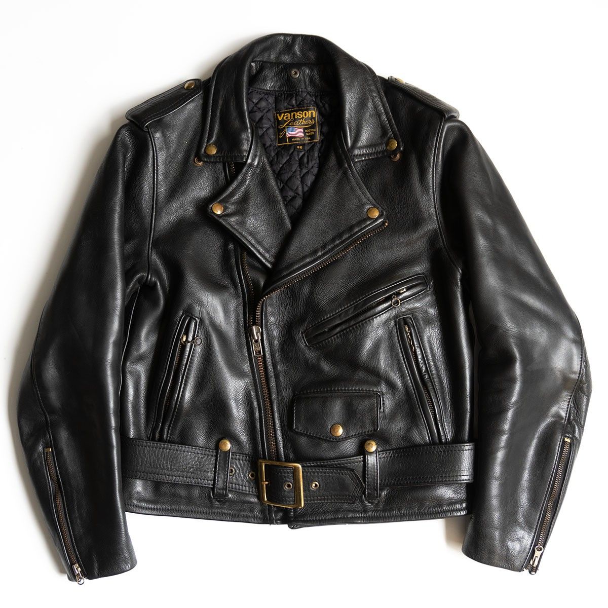 稀少agnes b.アニエスb レザーナポレオンジャケット 中古・古着通販