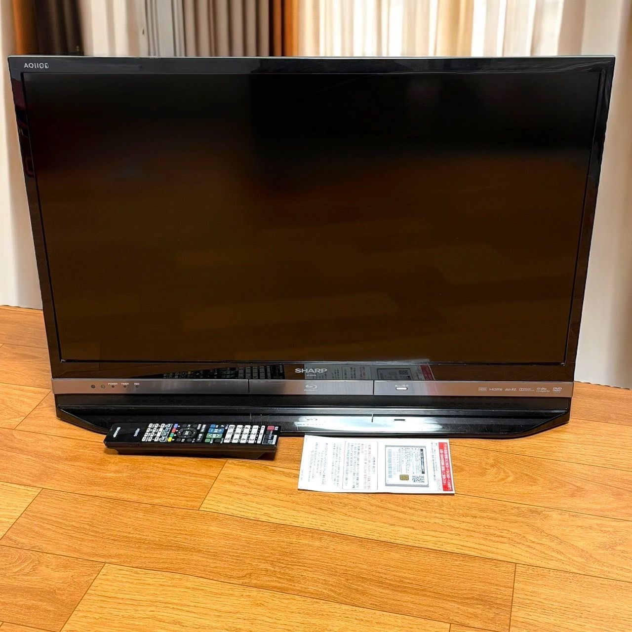 TV シャープ アクオス DVD BD HDD内蔵 LC-32DR9-B [32インチ ブラック]