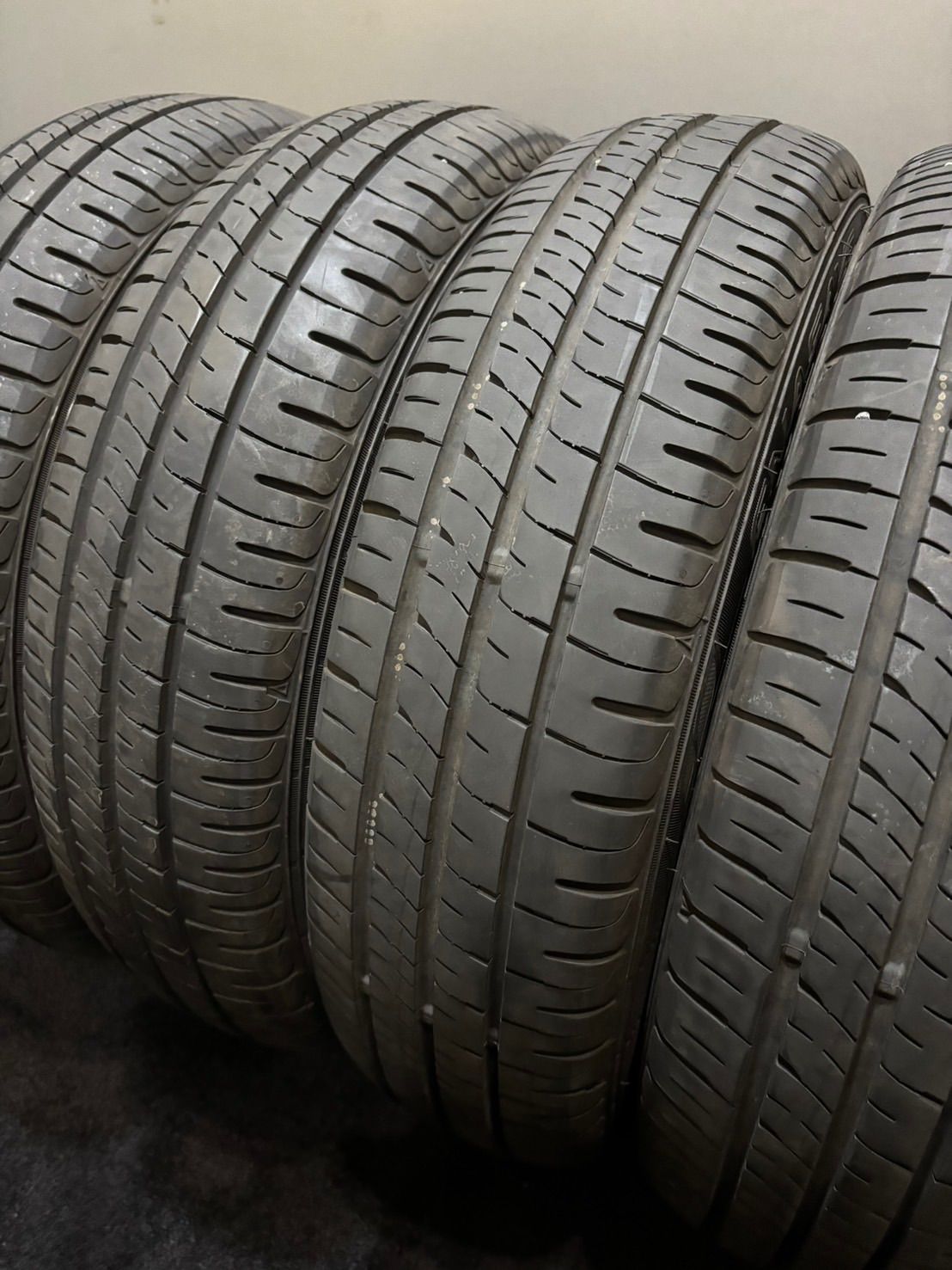 155|65R14 DUNLOP|ENASAVE EC204 23年製 夏タイヤ サマータイヤ 4本 ダンロップ エナセーブ N-BOX スペーシア タント 3-K325