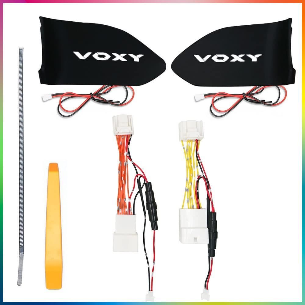 【特価商品】VOXY ヴォクシー 90系 インナーハンドル LED イルミネーションライト 9色切替式