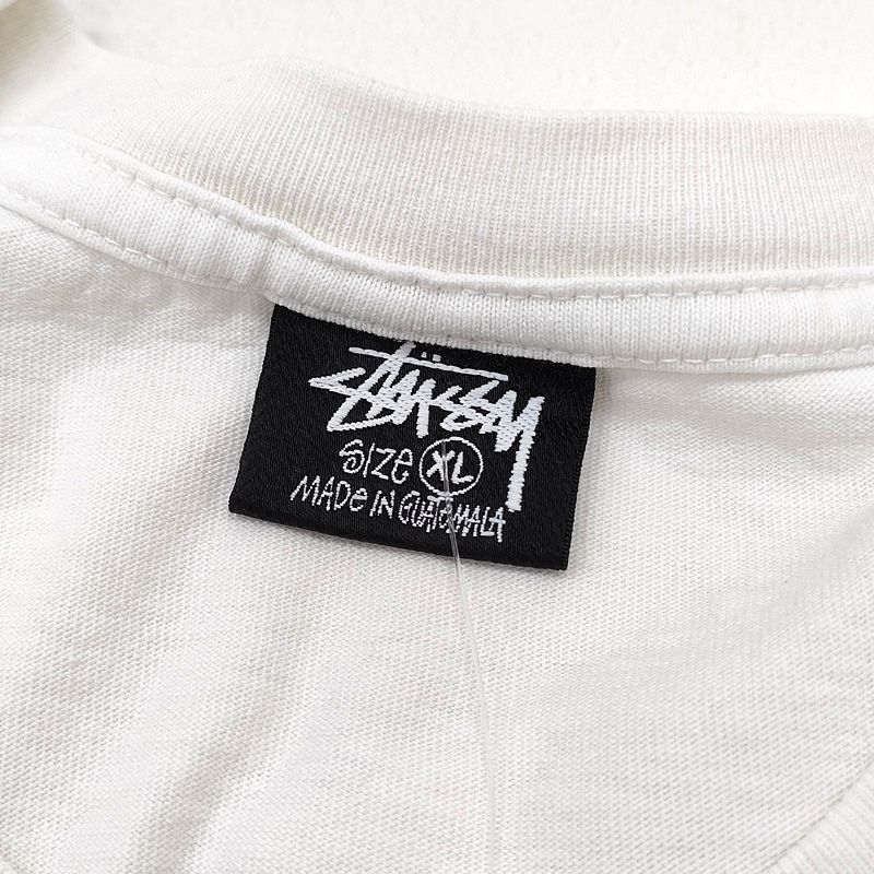 ステューシー STUSSY ロンT 長袖 Tシャツ S リース ナチュラル XL