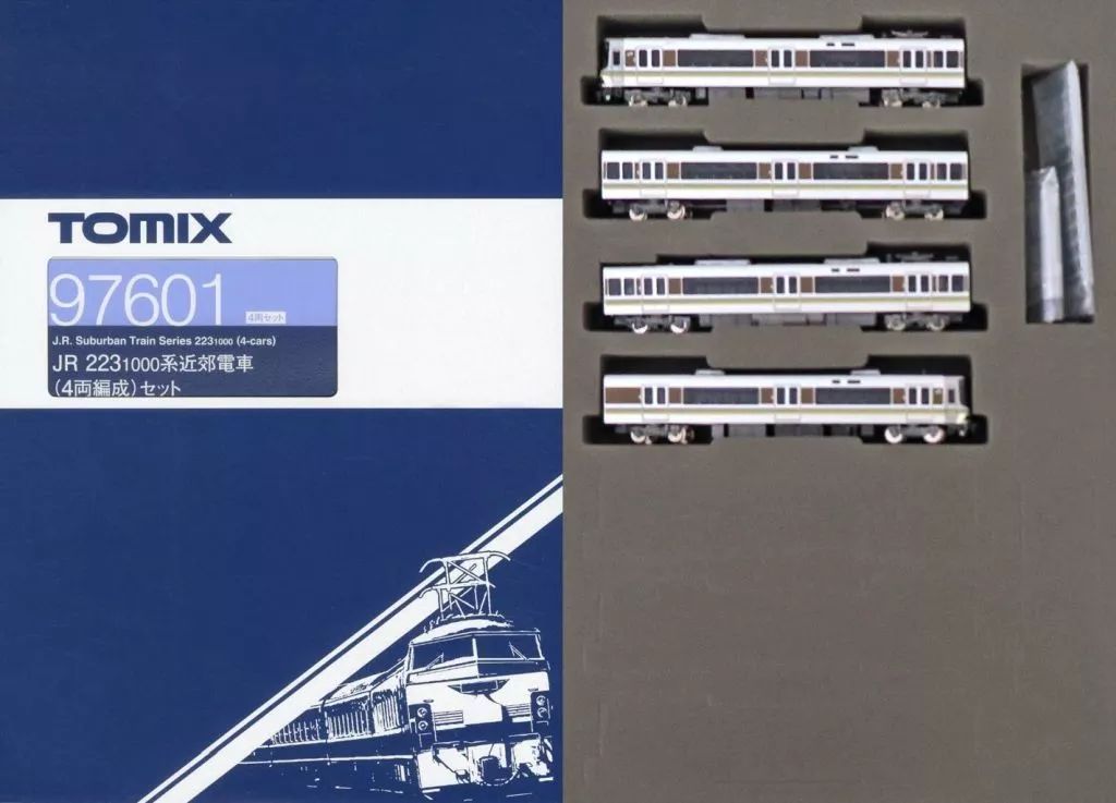 鉄道模型 1/150 223-1000系近郊電車(4両編成)セット(4両) [97601]