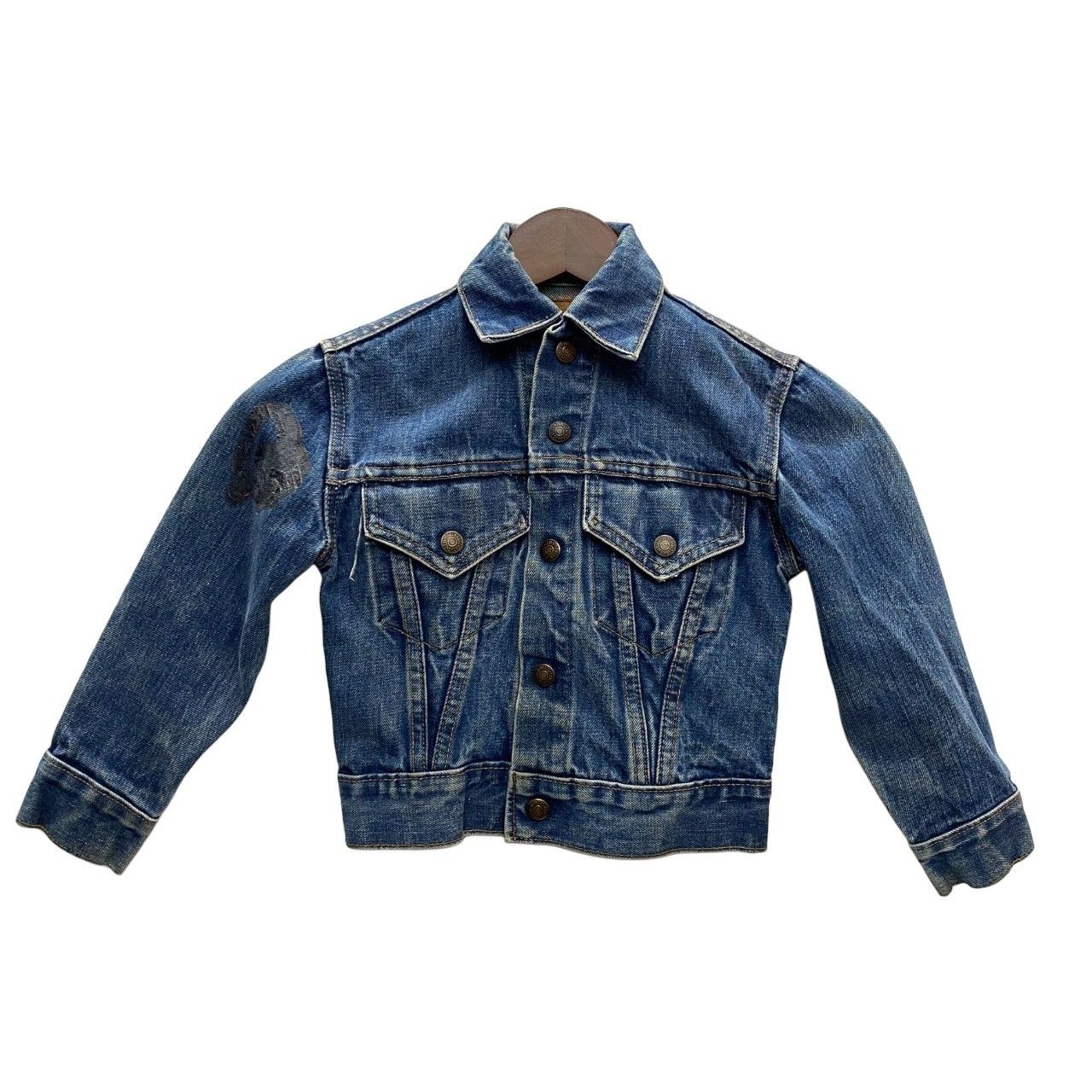 リーバイス Levi's 60's~ ケアタグ VINTAGE キッズ ジャケット ブルー 201MT-4031 VB