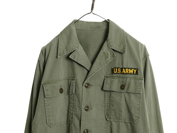 40〜50's U.S.ARMY M-47 HBT ユーティリティシャツ 【お得なクーポン