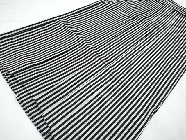 平和屋着物□極上 男性 色無地 紋付き羽織・行灯袴セット キングサイズ