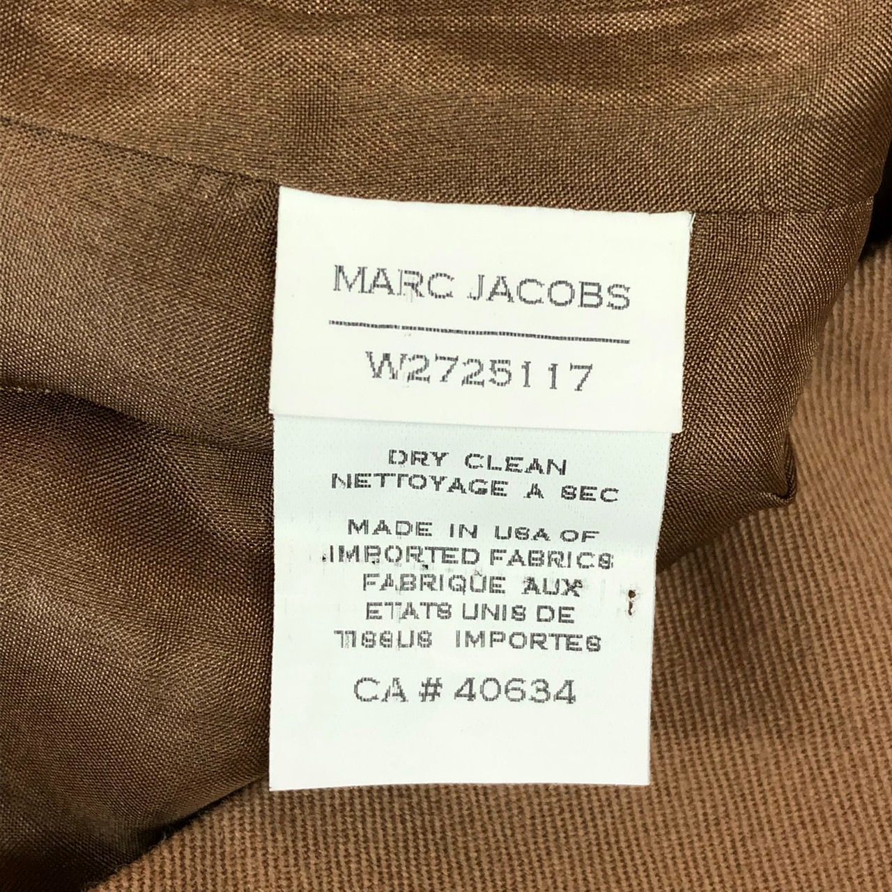 MARC JACOBS マークジェイコブス サイドジップスカート 0 サイズ