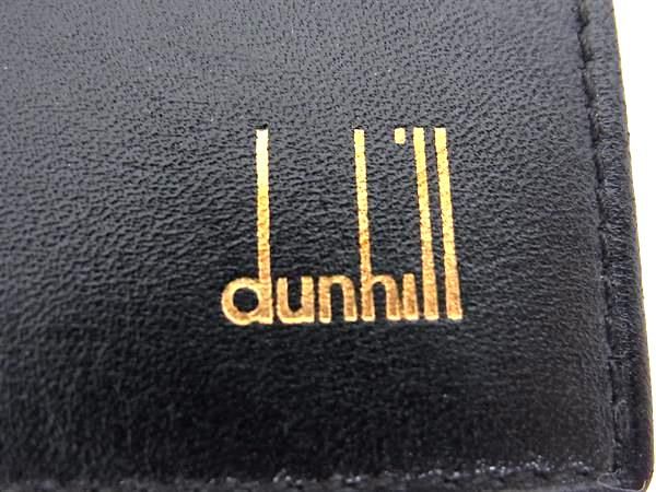 □美品□ dunhill ダンヒル レザー 二つ折り 長財布 ウォレット