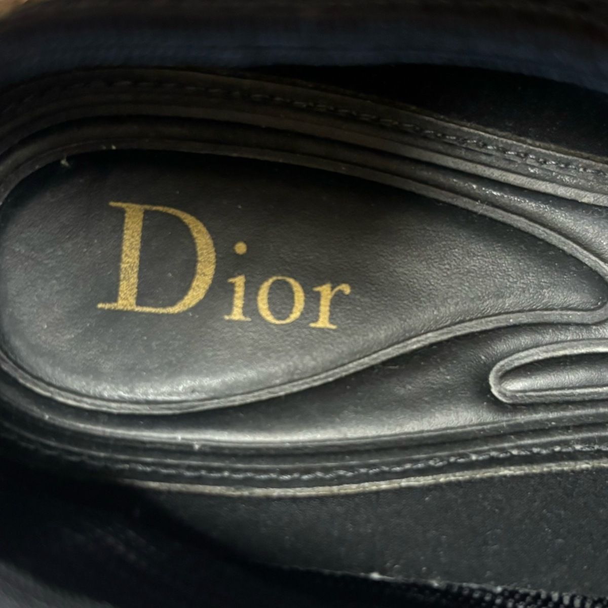 DIOR/ChristianDior(ディオール/クリスチャンディオール) スニーカー レディース フュージョンスニーカー 黒×マルチ