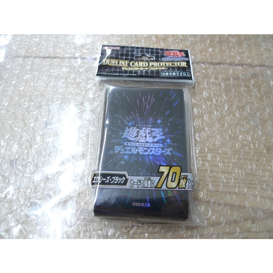 遊戯王　MASTER DUEL  スリーブ　ブラック 遊戯王 MASTER DUEL スリーブ ブラック