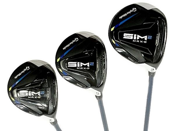 TaylorMade テーラーメイド SIM2 MAX-D 3W 5W 7W フェアウェイウッド 3本セット 中古T7594464  surajmanufacturingjewellers.co.za