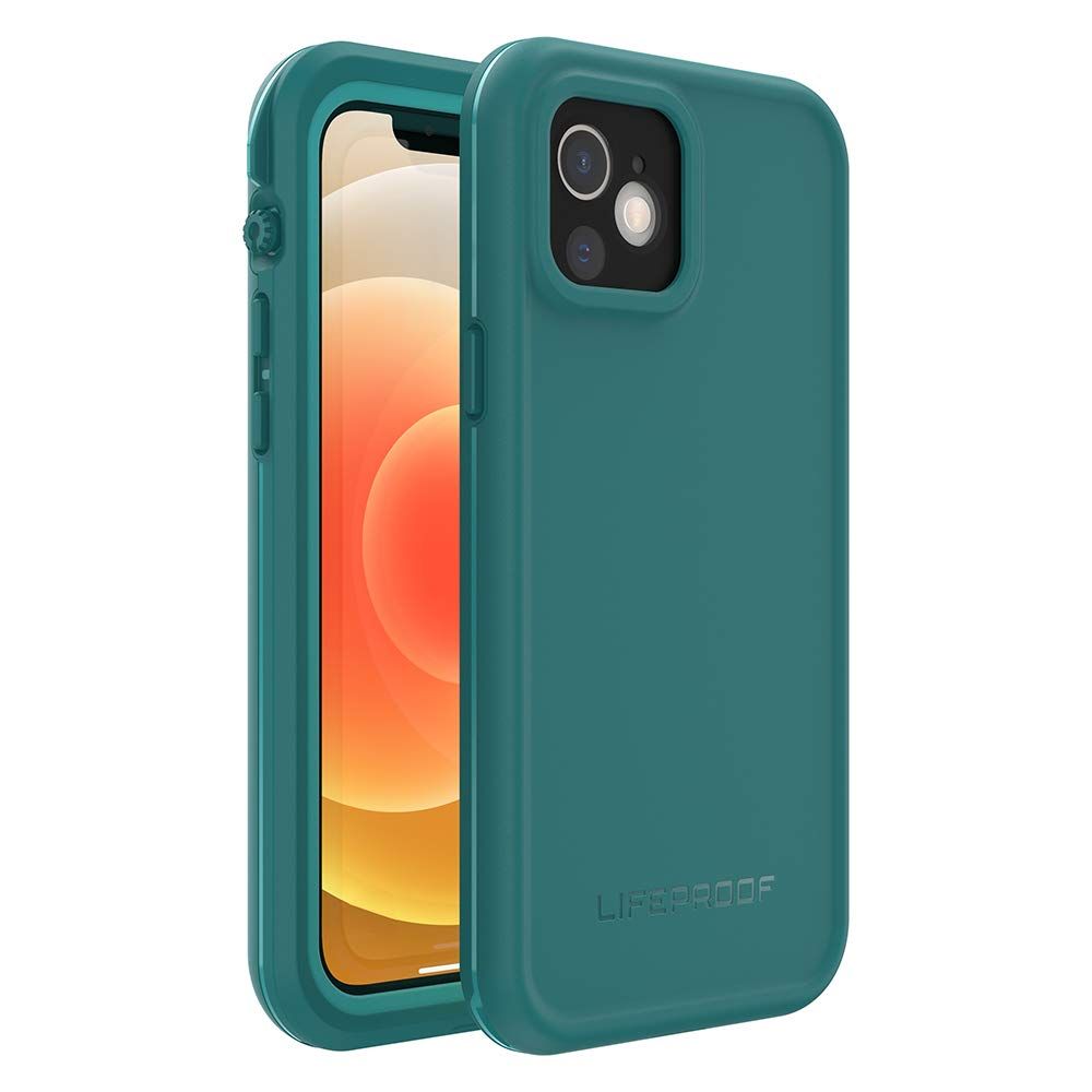 LifeProof FREシリーズ 防水ケース iPhone 12 のみ - フリーダイバー 海深|ピーコックブルー ティール ケース