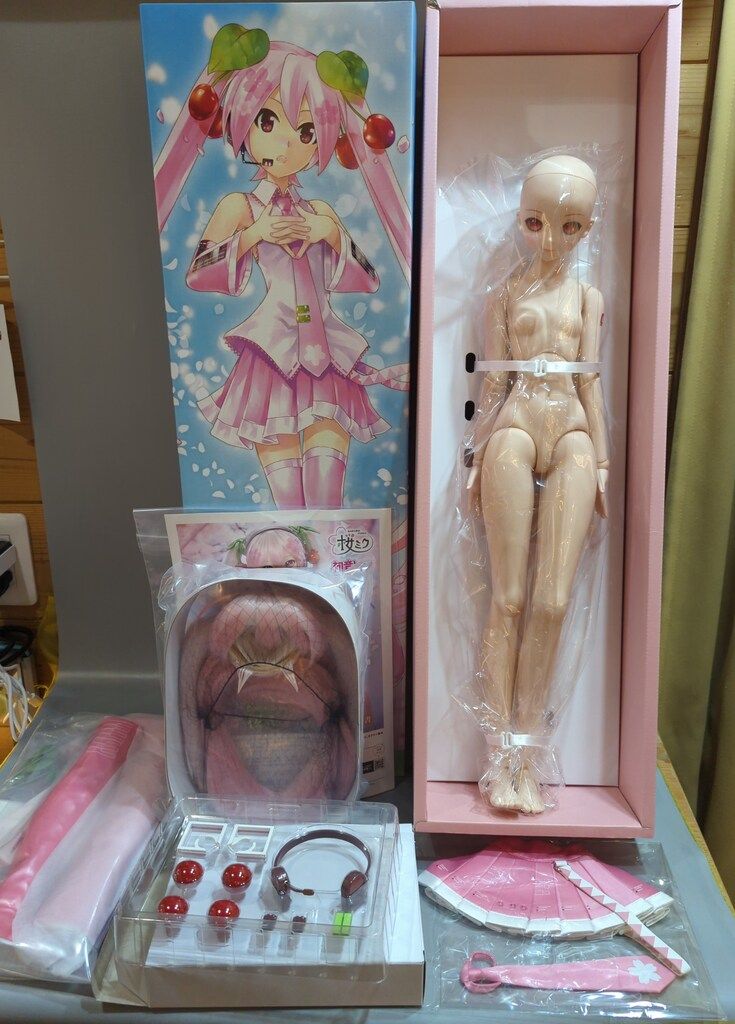  ボークス DD ボーカロイド 桜ミク 2.0 人形本体