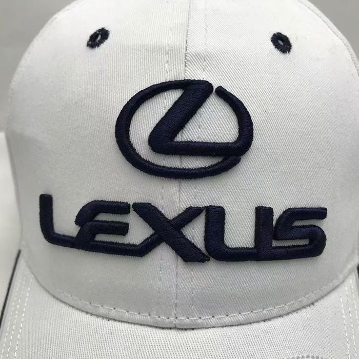【新品・未使用】LEXUS レクサス 刺繍入りキャップ 高級感あふれるデザイン ホワイト 男女兼用 - メルカリ