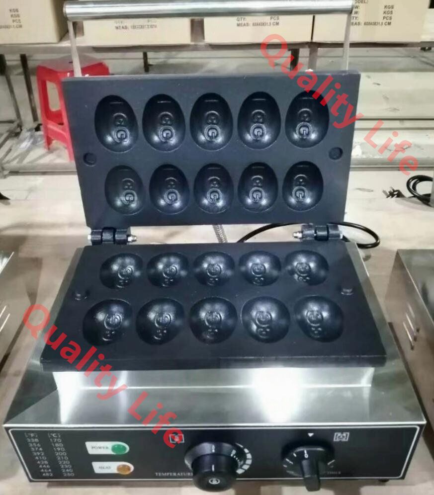 電気 卵型のベビーカステラ ベビーカステラ機 10ピース 単相１0０V|業務用|厨房機器|飲食店
