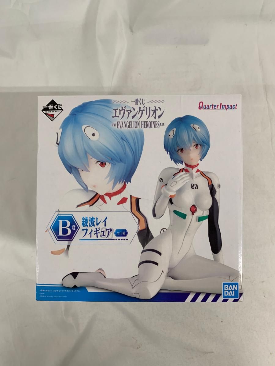 エヴァンゲリオン 綾波レイ Quarter Impact 一番くじフィギュア 綾波レイ 一番くじ エヴァンゲリオン EVANGELION HEROINES
