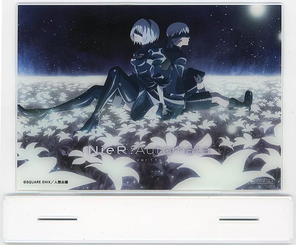 NieR:Automata Ver1.1a オリジナルアクリルアートパネル 中古】アクリルスタンド・アクリルパネル 2B＆9S オリジナルアクリル