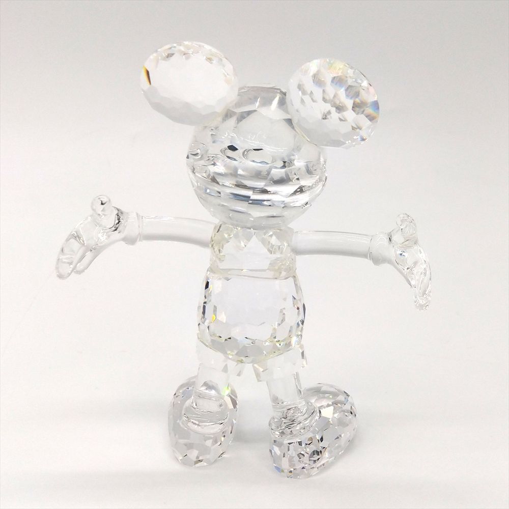 SWAROVSKI - スワロフスキー SWAROVSKI Disney ディズニー ミッキーマウス  オブジェ 置物 687414 クリア Mickey Mouse フィギュリン 【中古】 SWAROVSKI - スワロフスキー SWAROVSKI Disney ディズニー