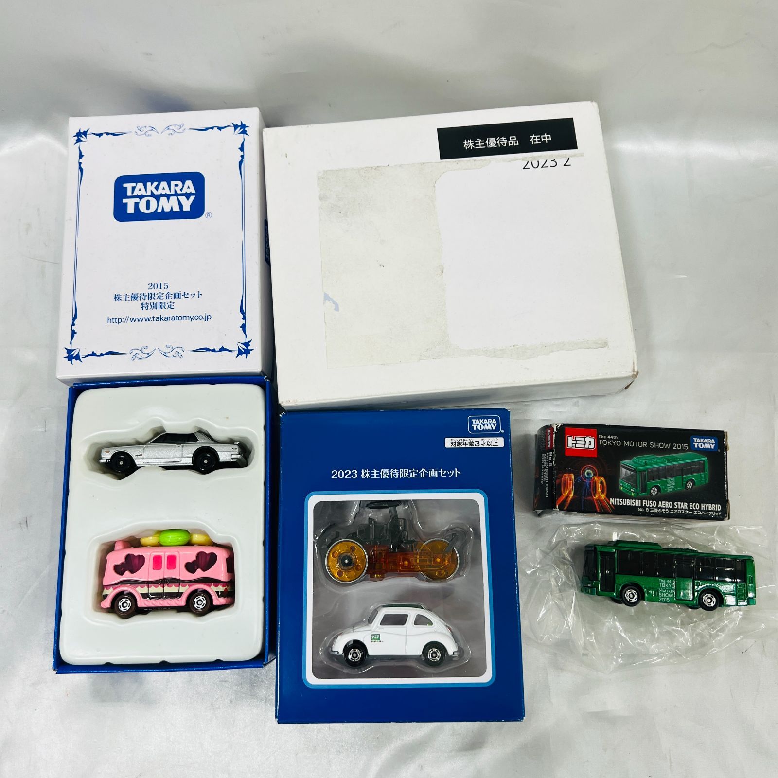 トミカ株主優待限定企画セット・東京モーターショーなどまとめ売り トミカ株主優待限定企画セット・東京モーターショーなどまとめ売り