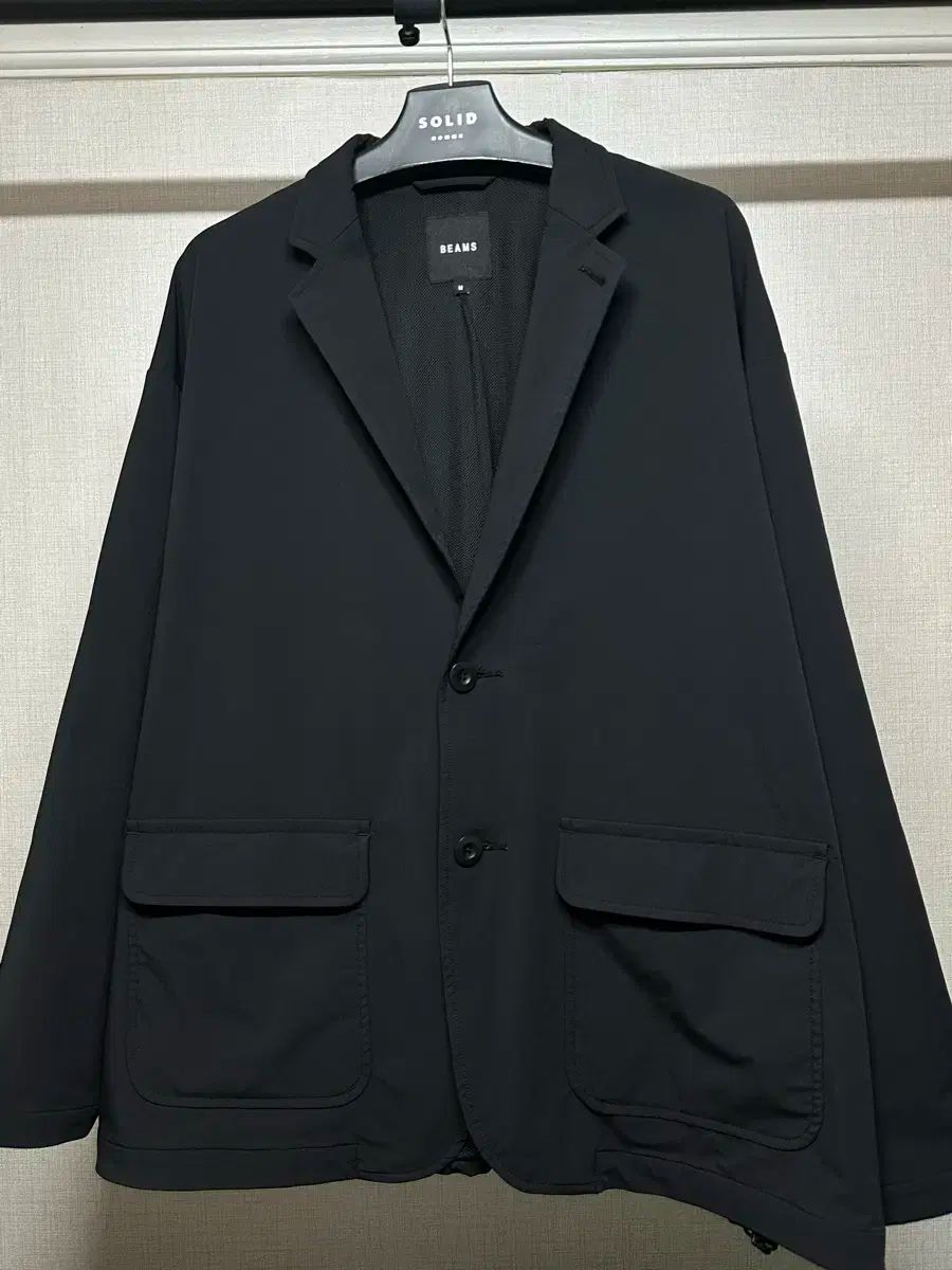 BEAMS ビームス オーバーサイズ ナイロン ブレザー ジャケット
