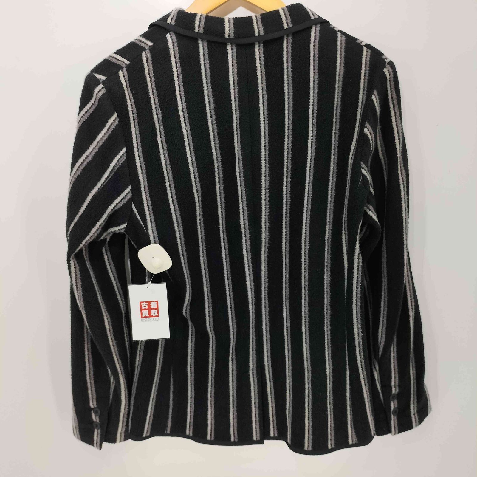 フレッドペリー FRED PERRY ストライプ フリース 3B テーラード