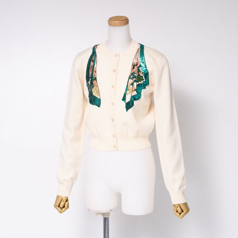 未使用品 GUCCI グッチ カーディガン【古着】【中古】【送料無料】20240905/RA1024