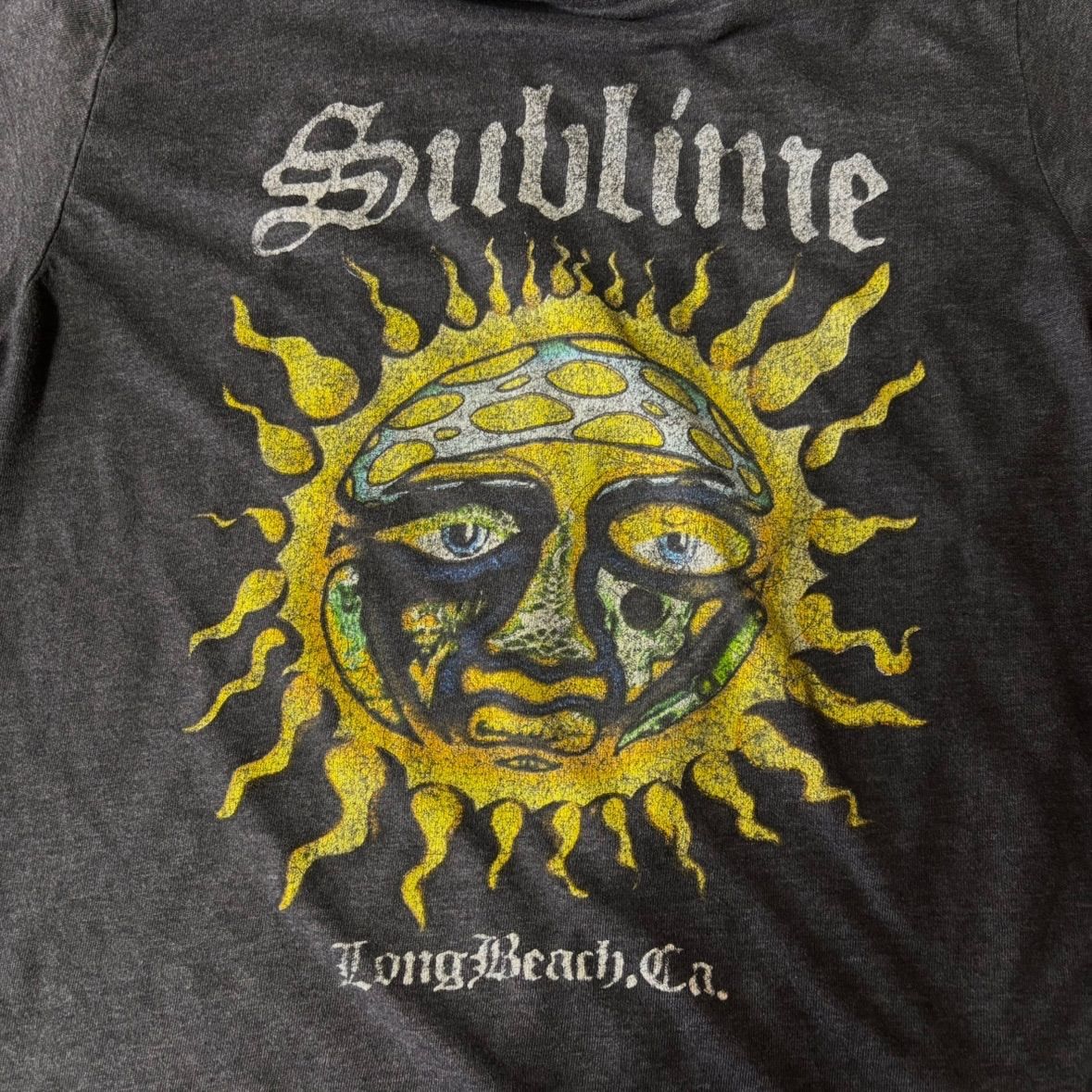 古着】SUBLIME(サブライム)半袖Tシャツ L グレー USA製 バンドT 
