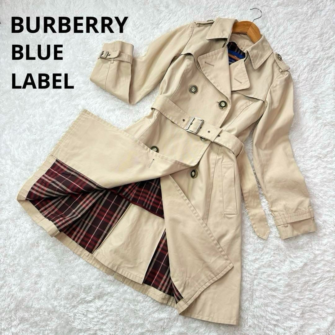 BURBERRY BLUE LABEL スプリングコート　春コート　ライナー付き 楽天市場】バーバリーブルーレーベル コートの通販 BURBERRY