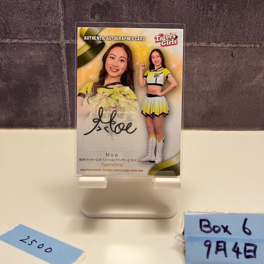 n.ssign tiger 週刊アイドル 直筆サイン入り　トップローダー ミントモール / MINT 梅田店 / 【表面右側微キズあり】2024 BBM