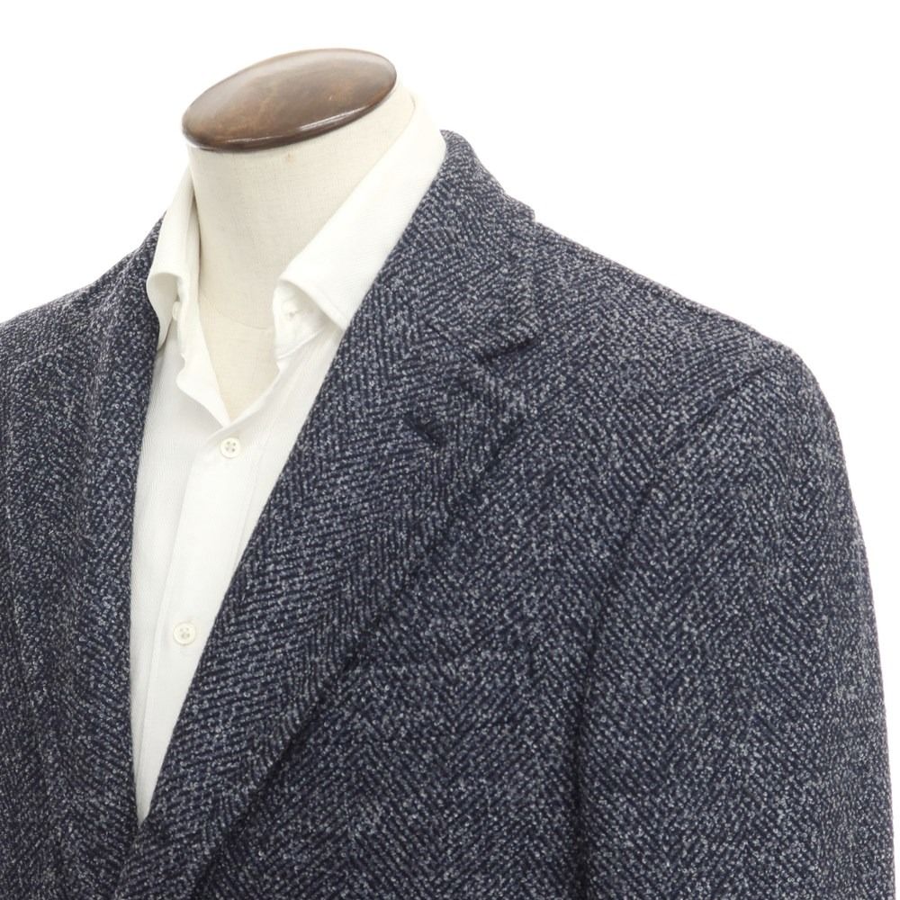【未使用】BOGLIOLI ボリオリ チェスターコート K.JACKET SALE】BOGLIOLI（ボリオリ）ウールナイロンカシミアダイアゴナル