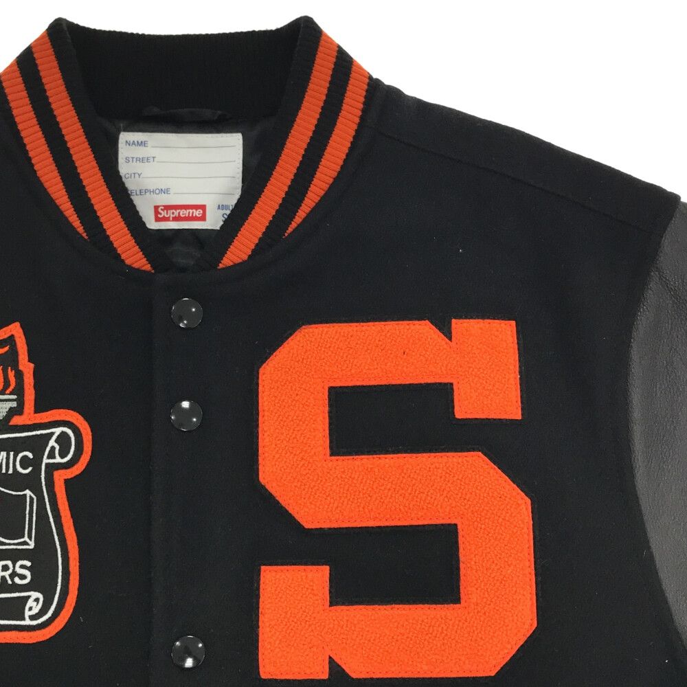 supreme 19AW Team Varsity Jacket オレンジ S SUPREME TEAM 2019